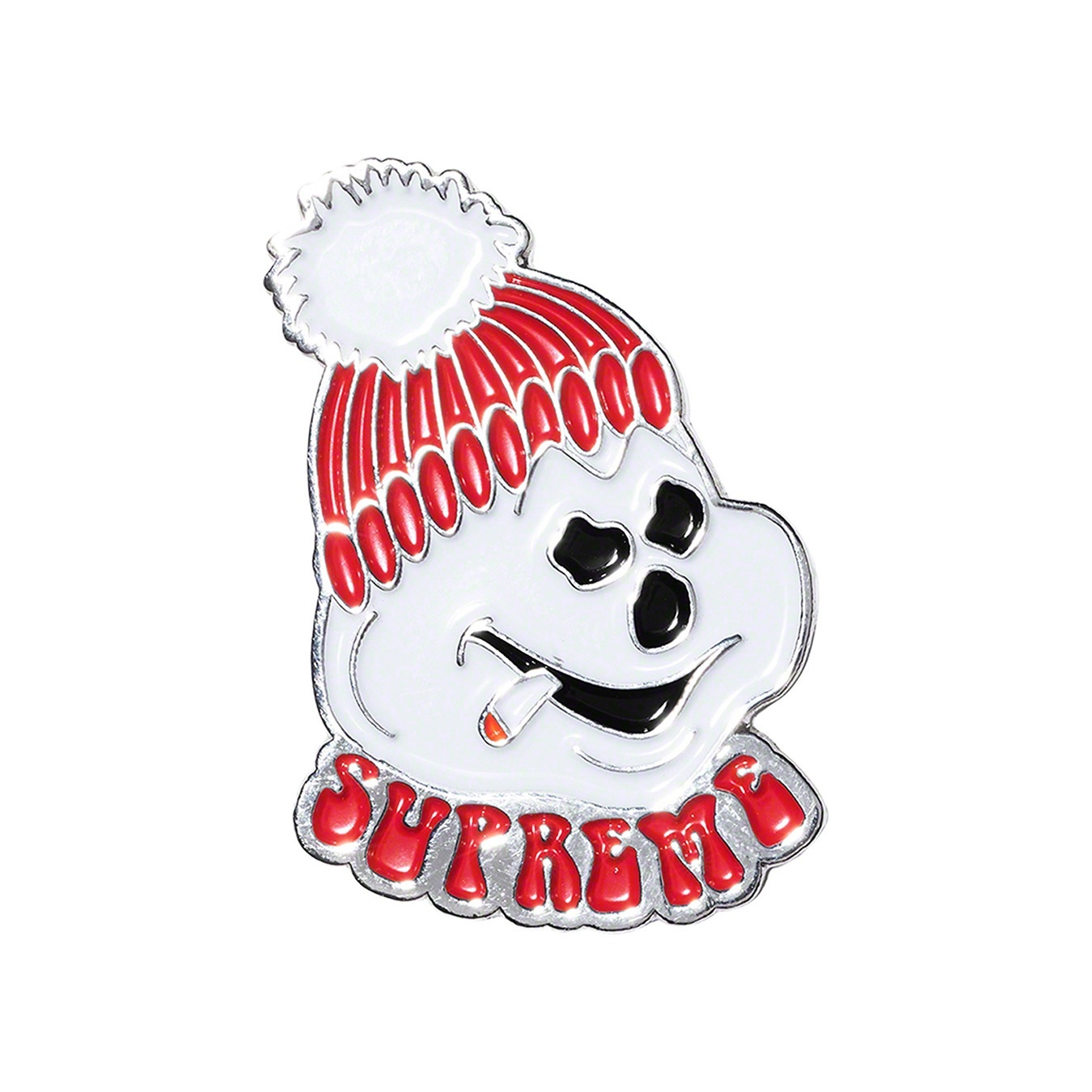Snowman Pin view 2